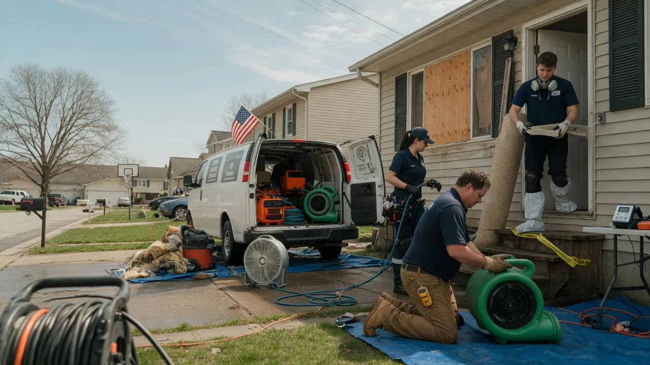 Water Damage Restoration in White Pine, MI near me